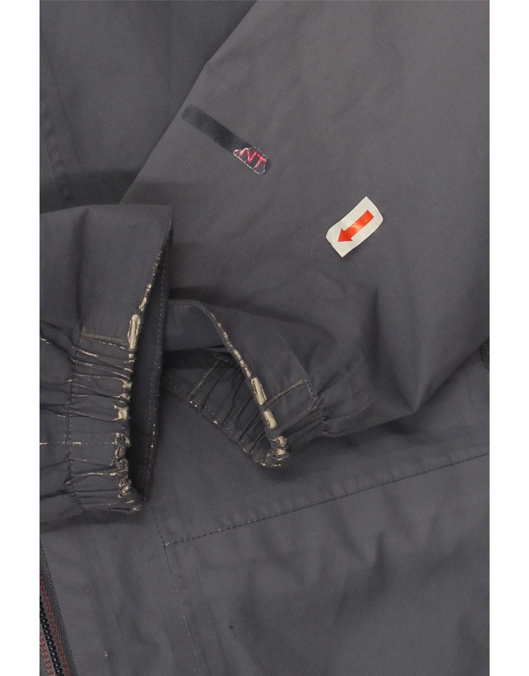 The North Face Damen-Regenjacke mit Kapuze, UK 6, XS, Grau, Polyester