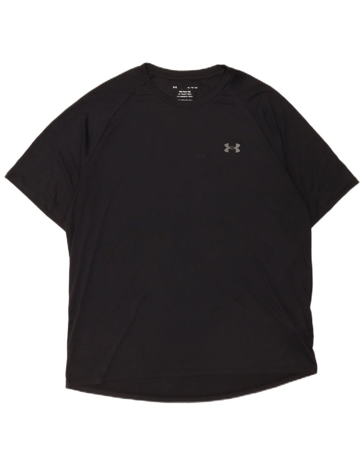 Under Armour Herren T-Shirt Top XL Schwarz Polyester