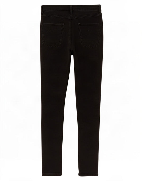 Marks & Spencer Damen Jegging-Jeans UK 12 Medium W30 L30 Schwarze Baumwolle