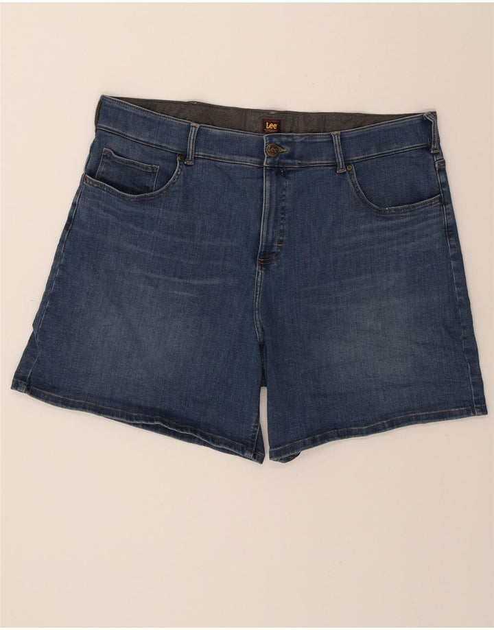 LEE Womens Denim Shorts US 22 3XL W44  Blue Cotton Vintage Lee and Second-Hand Lee from Messina Hembry 