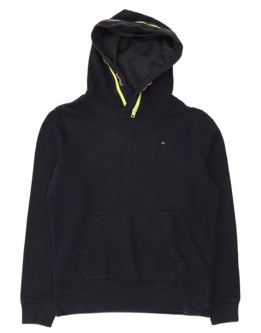 Tommy Hilfiger Kapuzenpullover für Jungen, 13–14 Jahre, marineblaues Polyester