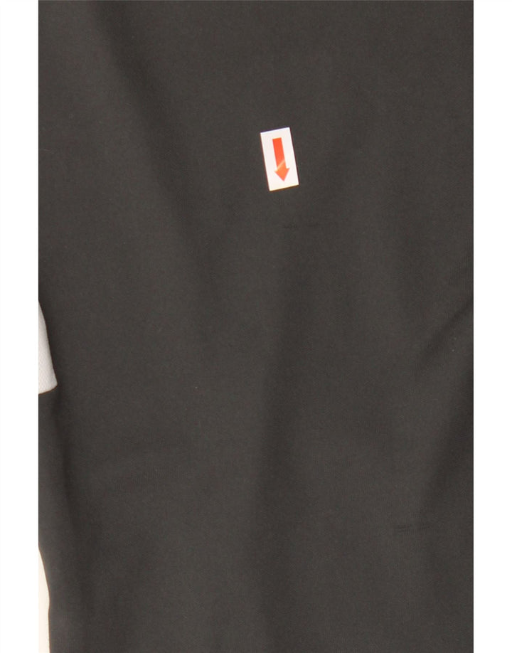 Nike Herren Dri Fit Trainingshose, Größe S, Grau, Farbblock-Polyester