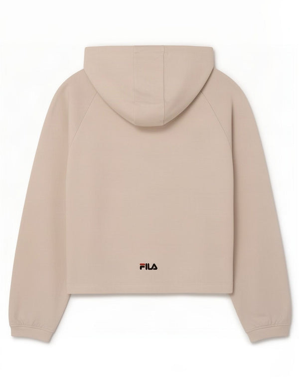 Fila Mädchen-Kapuzenpullover mit Grafik, 13–14 Jahre, weiße Baumwolle