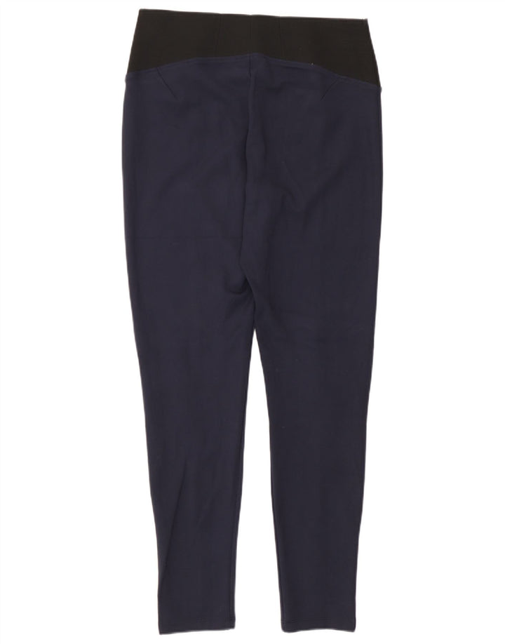 Marks & Spencer Damen-Leggings mit normaler Passform, UK 12, mittlere marineblaue Viskose