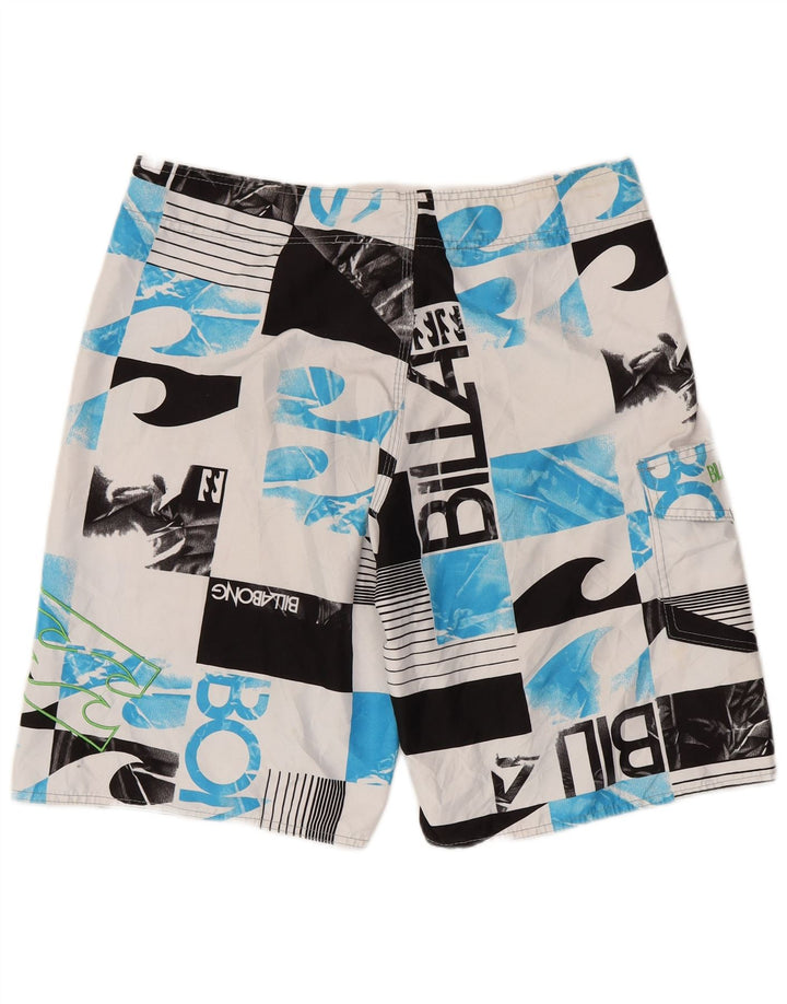 Billabong Herren-Badeshorts mit Grafik, groß, mehrfarbig, geometrisch