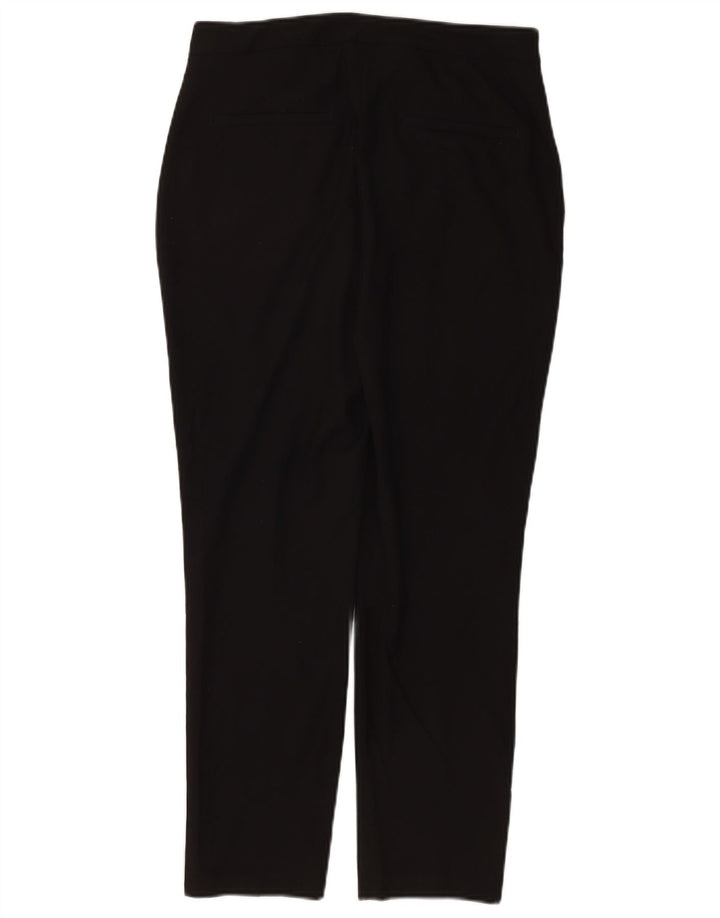 Schmale, kurze Hose von Zara für Damen, EU 38, Größe S, W28, L26, Schwarz, Polyester