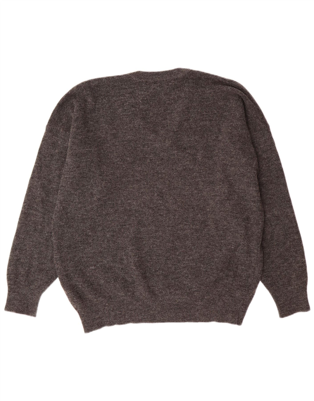 Lacoste Herren-Pullover mit V-Ausschnitt, Größe 7 2XL, graue Wolle