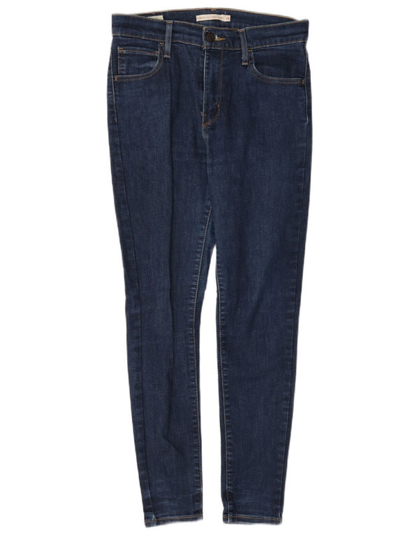 Levi's Damen 720 High Rise Super Skinny Jeans W28 L28 Blaue Baumwolle