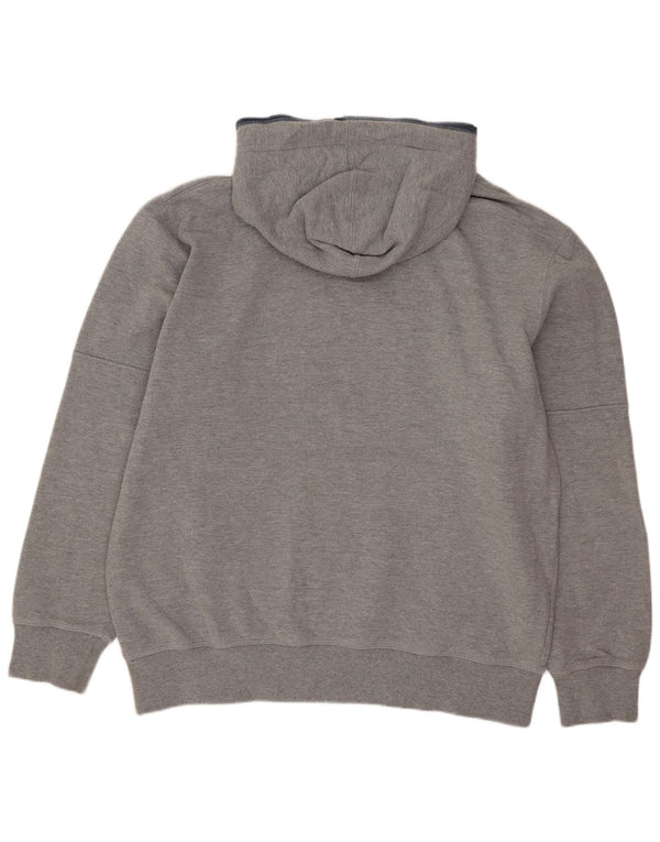 Diadora Herren Graphic Hoodie Pullover XL Grau Baumwolle