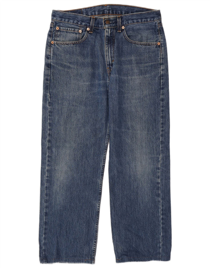 Levi's Herren Straight Jeans W32 L27 Blaue Baumwolle
