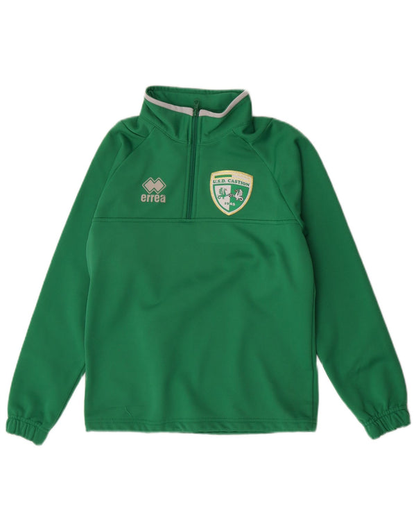 Errea Boys U.S.D. Castion Graphic Sweatshirt Pullover 11–12 Jahre 2XS Grün