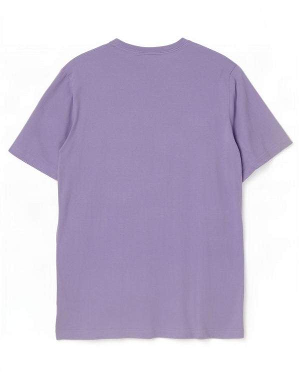 Adidas Herren Grafik T-Shirt Top Small Lila Baumwolle