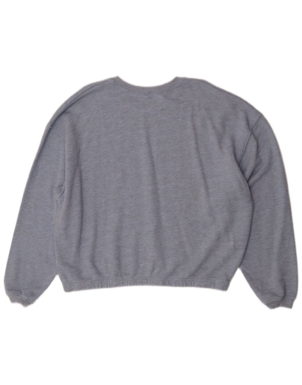 American Vintage Damen-Sweatshirt-Pullover, Gr. 44, groß, blau, klassisch