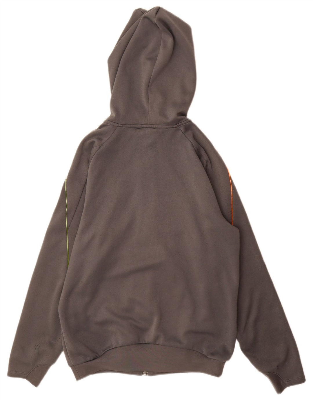Puma Jungen-Kapuzenpullover mit Reißverschluss, 12–13 Jahre, graues Polyester