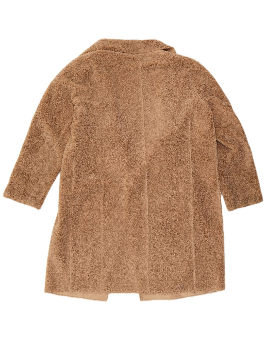 Marks & Spencer Teddybär-Mantel für Damen, UK 14, Größe L, braun, Polyester