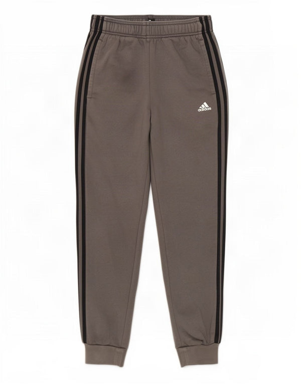 Adidas Jungen-Trainingshose, Jogginghose, 11–12 Jahre, graue Baumwolle