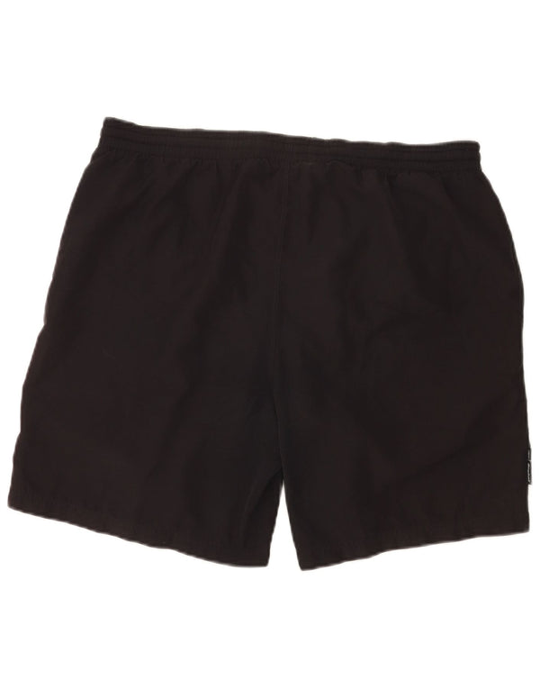 Reebok Herren Badeshorts Medium Schwarz Polyester