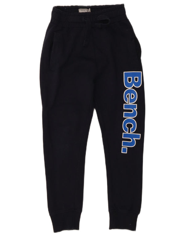 Bench Jungen-Trainingsanzug mit Grafik, Jogginghose, 9–10 Jahre, marineblaue Baumwolle