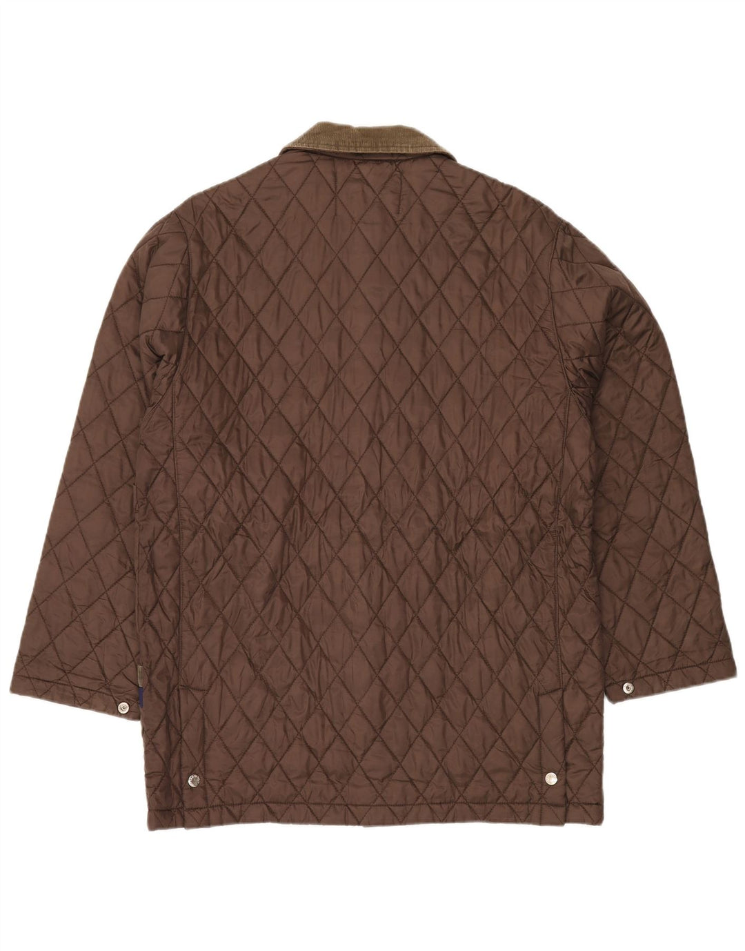 SINCLAIR Herren Steppjacke UK 38 Mittelbraunes Nylon