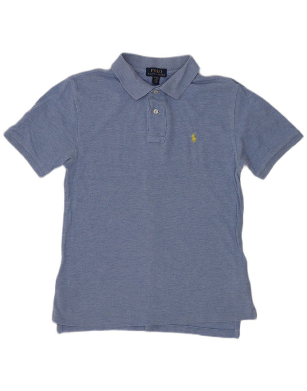 Polo Ralph Lauren Hemd für Jungen, 10–11 Jahre, mittelblaue Baumwolle