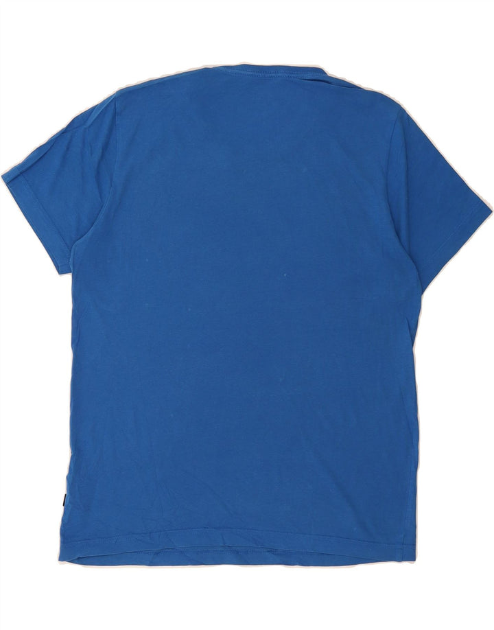 PUMA Mens T-Shirt Top Small Blue Cotton Vintage Puma and Second-Hand Puma from Messina Hembry 