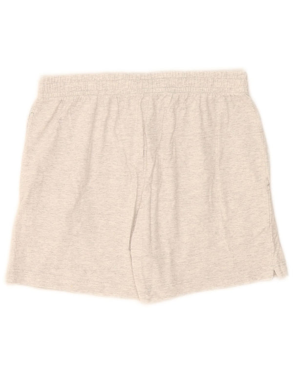 Champion Damen Sportshorts UK 14 Large Grau meliert