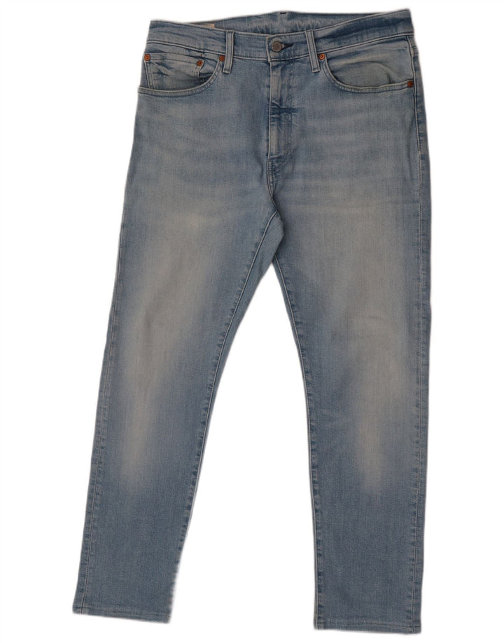 Levi's Herren 512 Slim Tapered Jeans W34 L29 Blaue Baumwolle