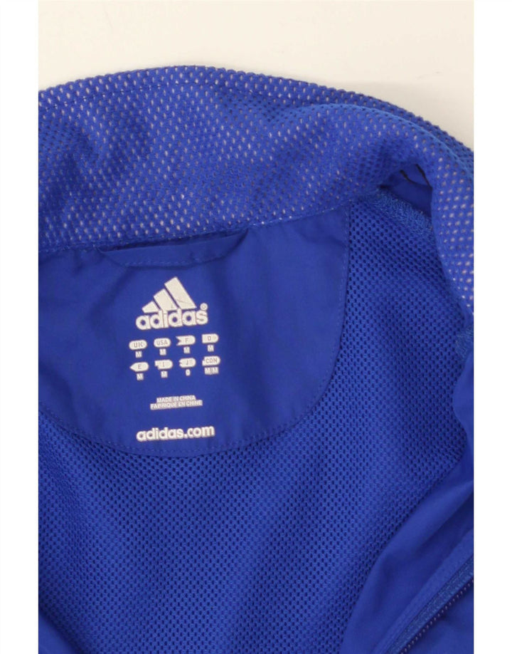 Adidas Herren Trainingsanzug Top Jacke Mittelblau