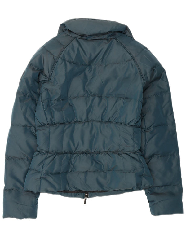 Calvin Klein Damen Wattierte Jacke IT 44 Mittelgrünes Polyamid