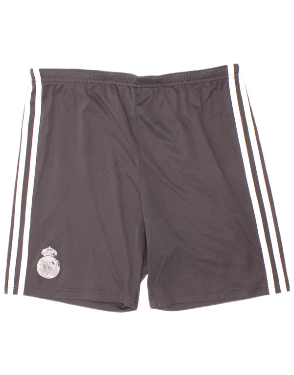 Adidas Jungen Climacool Sportshorts 13–14 Jahre, schwarzes Polyester