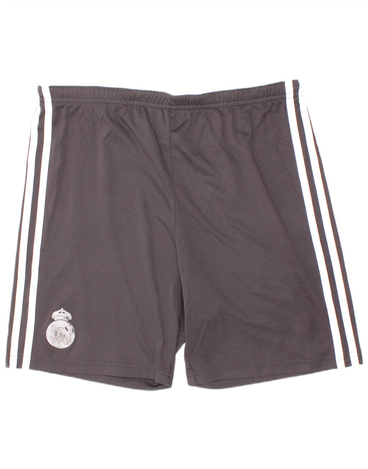 Adidas Jungen Climacool Sportshorts 13–14 Jahre, schwarzes Polyester