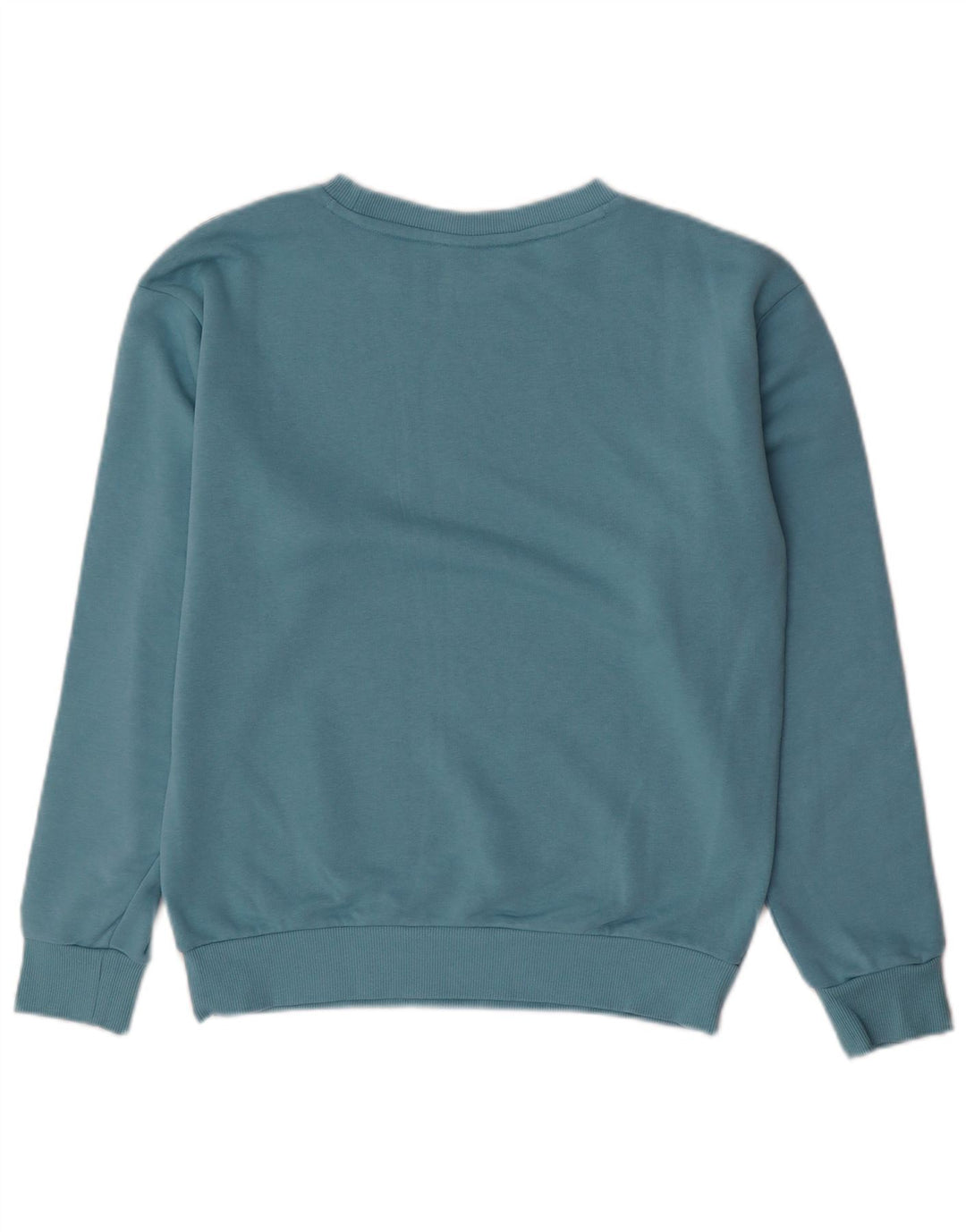 PUMA Damen Übergroßer Grafik-Sweatshirt-Pullover UK 6 XS Blau