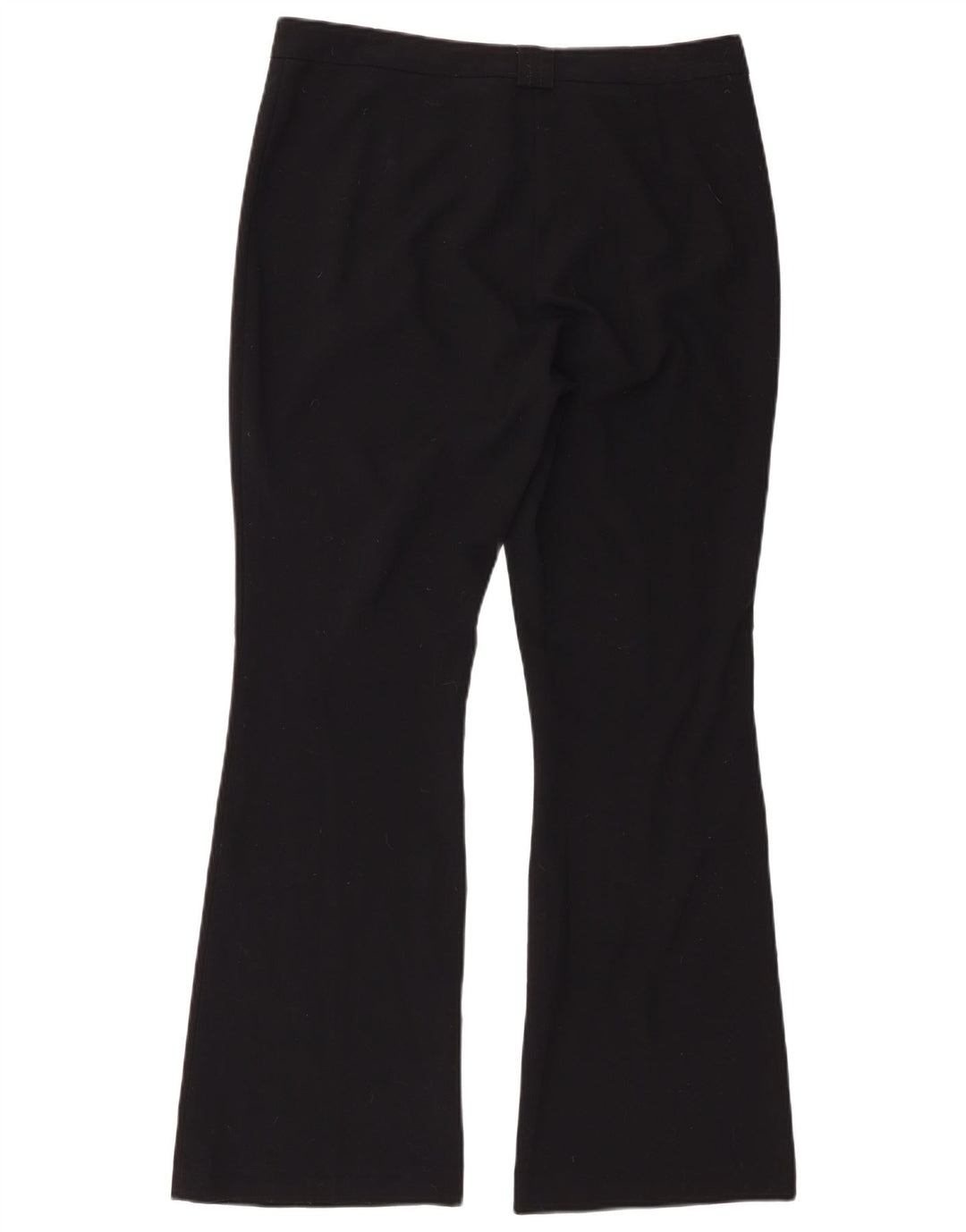 Marks & Spencer Damen Bootcut-Anzughose UK 12 Medium W32 L30 Schwarz