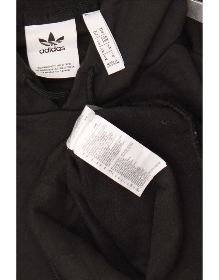 Adidas Herren Graphic Hoodie Pullover Mittelschwarzes Colourblock-Polyester