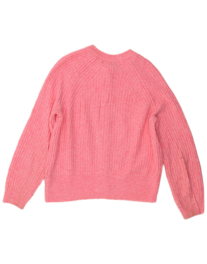 Marks & Spencer Damen-Cardigan mit normaler Passform, Gr. 14, Mittelrosa