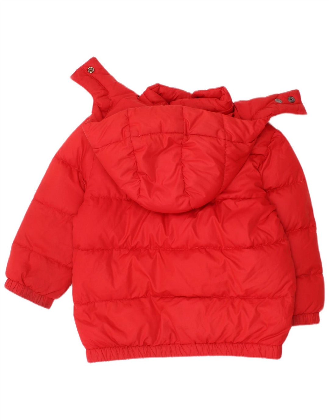 Polo Ralph Lauren Baby-Jungen-Kapuzenjacke, gepolstert, 18–24 Monate, rotes Polyester
