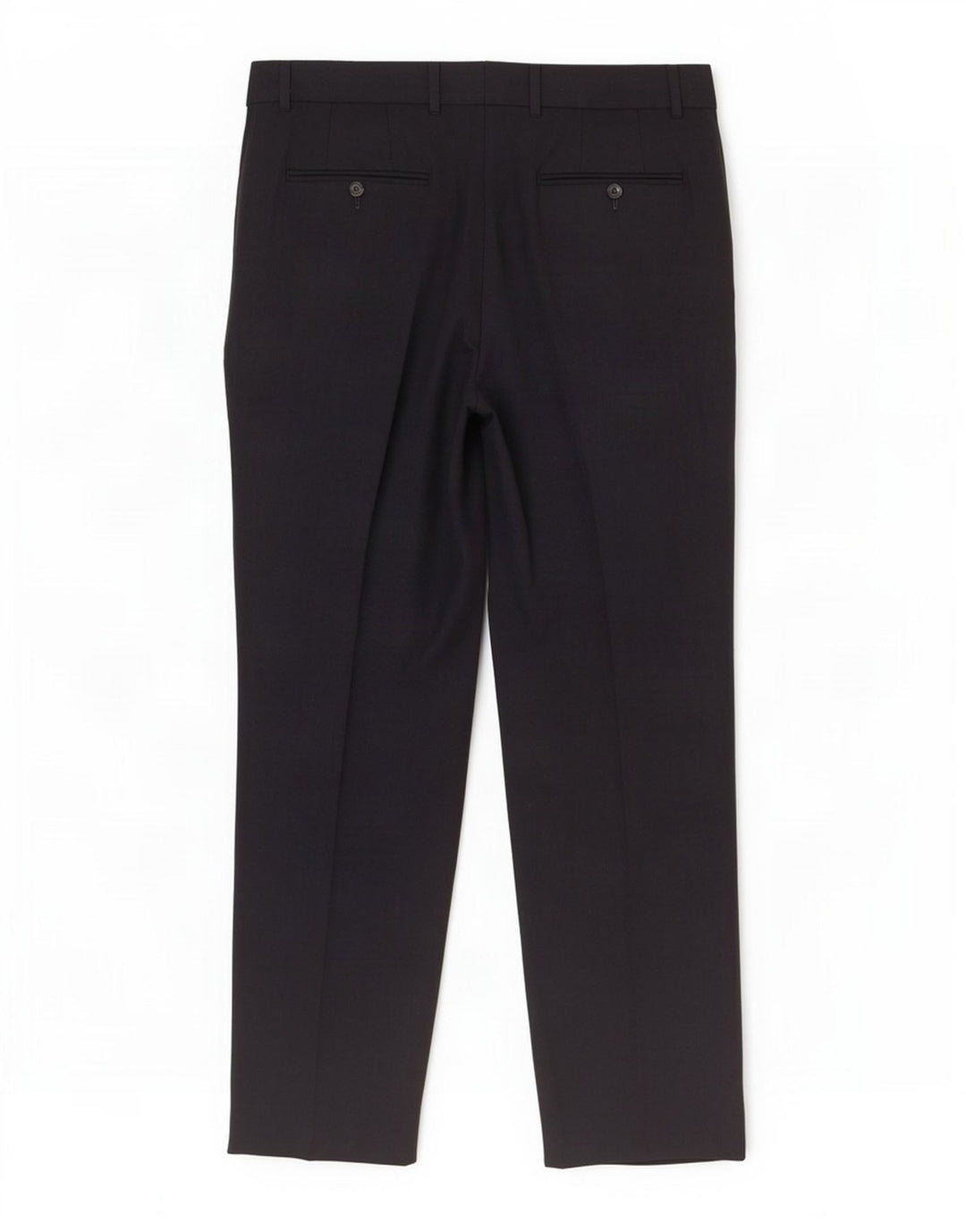 Gerade Anzughose für Herren von Zara, EU 44, Größe L, W34, L29, Marineblau, Polyester