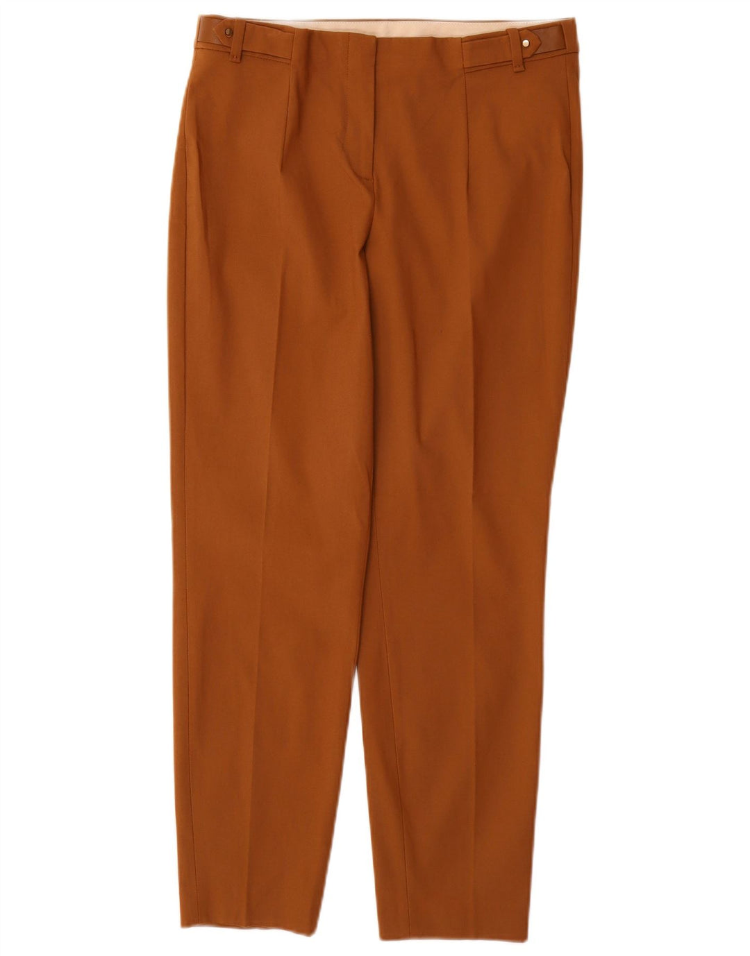 MASSIMO DUTTI Slim Chino-Hose für Damen, EU 40, Mittel W30 L28, Braun