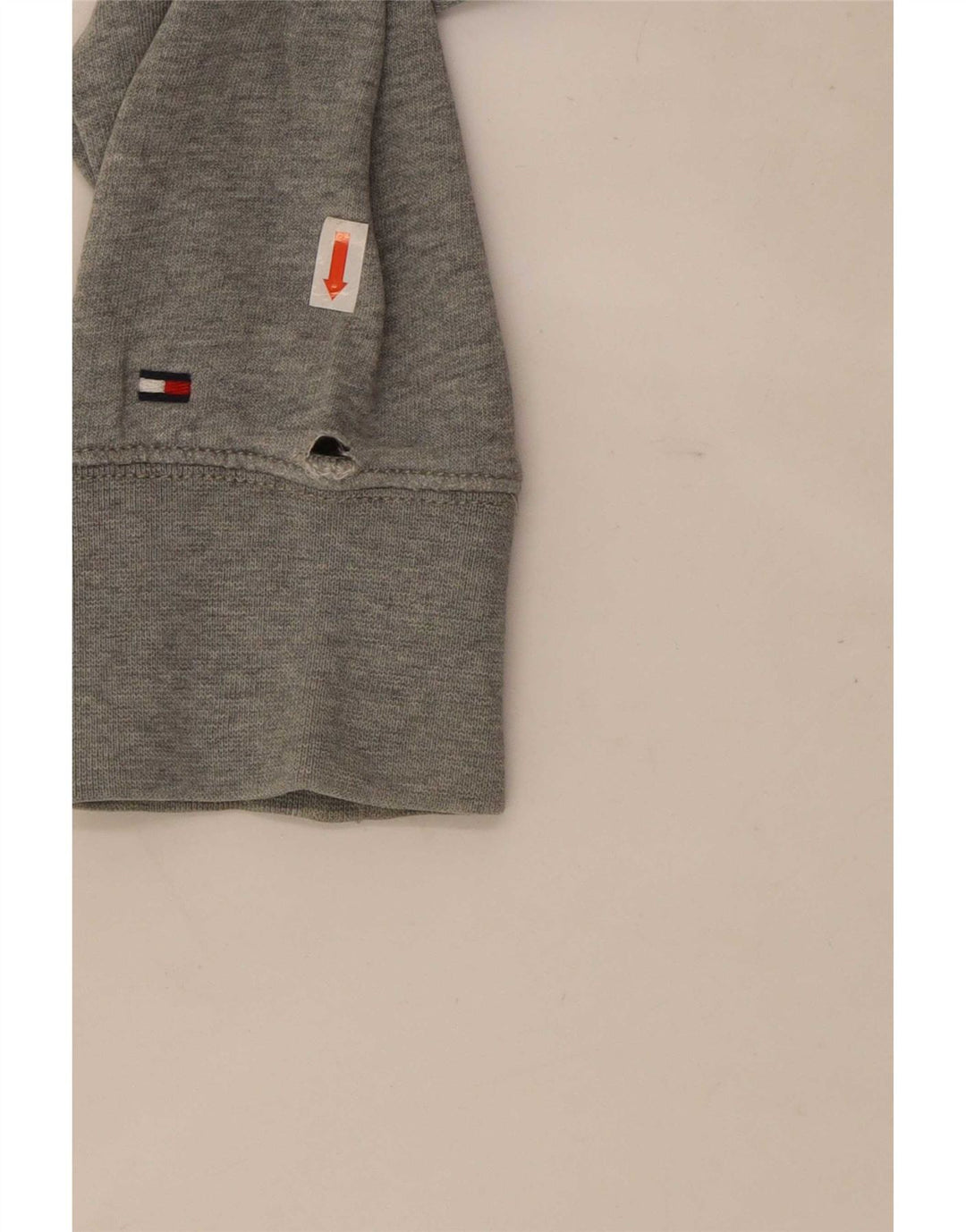 Tommy Hilfiger Herren-Sweatshirt mit Vintage-Passform, groß, grau meliert
