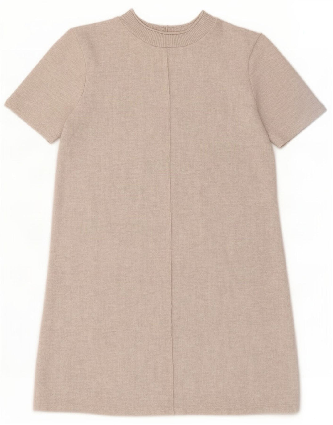 Zara Damen Etuikleid UK 12 Medium Beige Polyester