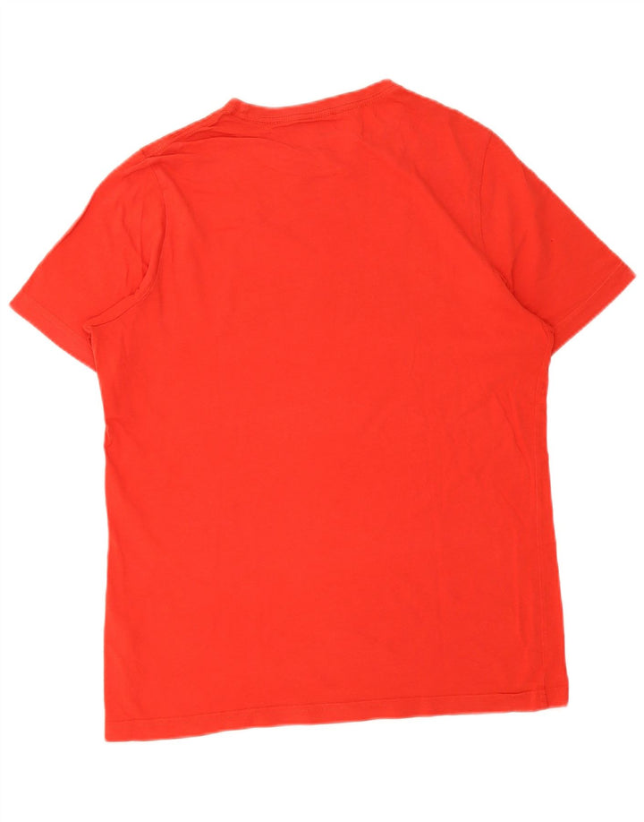 Puma Herren Grafik-T-Shirt-Oberteil Mittelrot