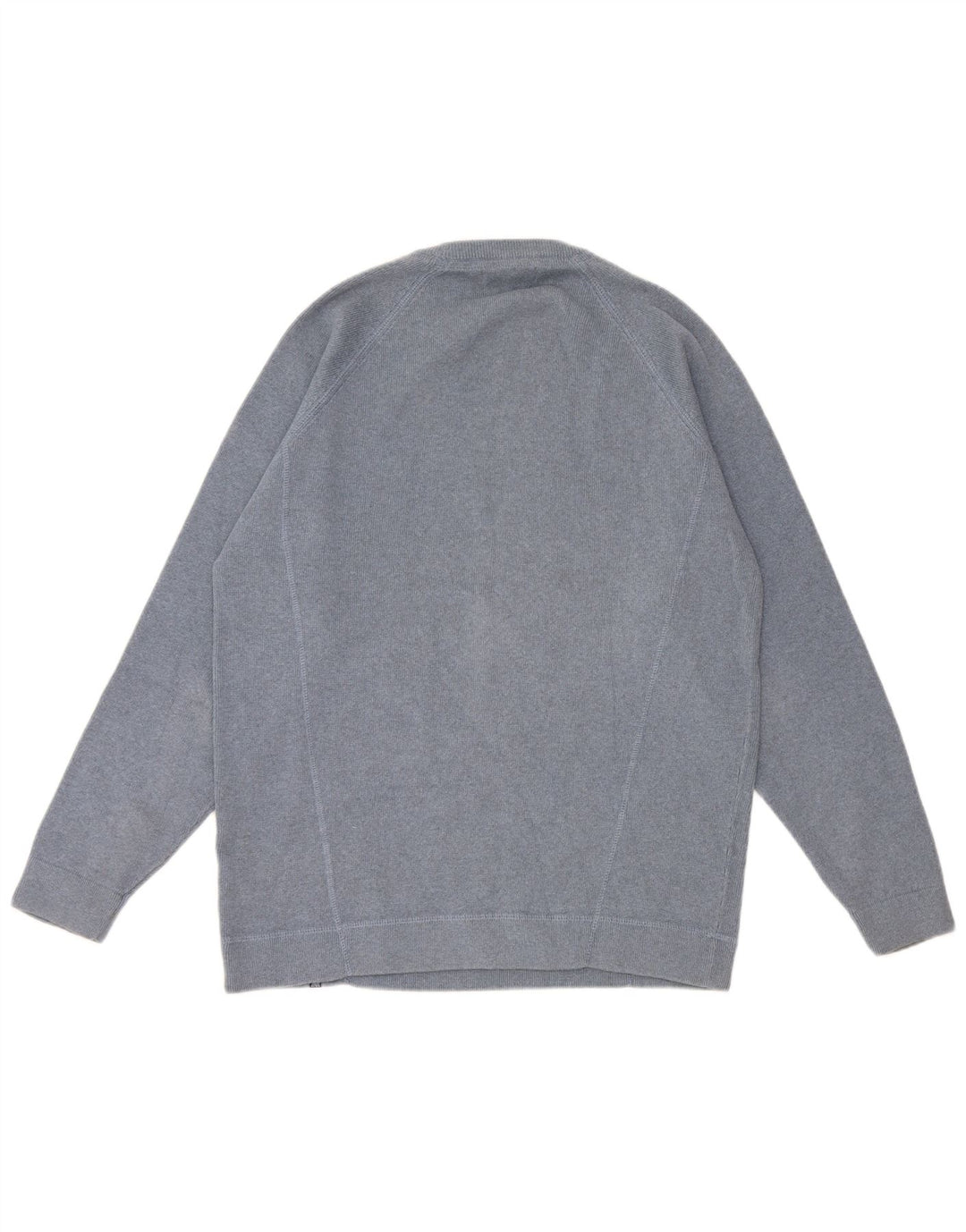 Marks & Spencer Herren Blauer Harbor-Pullover mit Rundhalsausschnitt Mittelblau
