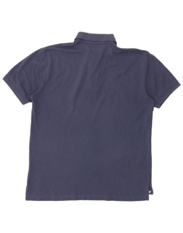 Tommy Hilfiger Herren Poloshirt XL Marineblau Baumwolle