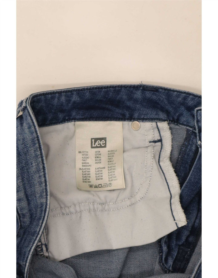Lee Damen Elly Slim Jeans W31 L31 Blaue Baumwolle