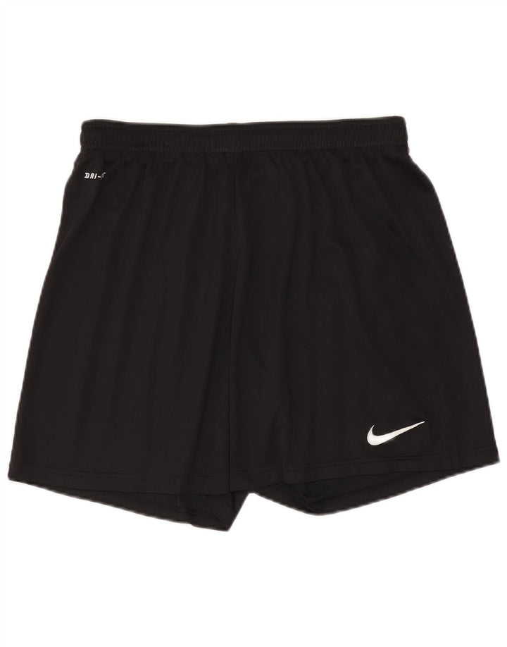 Nike Herren Dri Fit Sportshorts, groß, aus schwarzem Polyester
