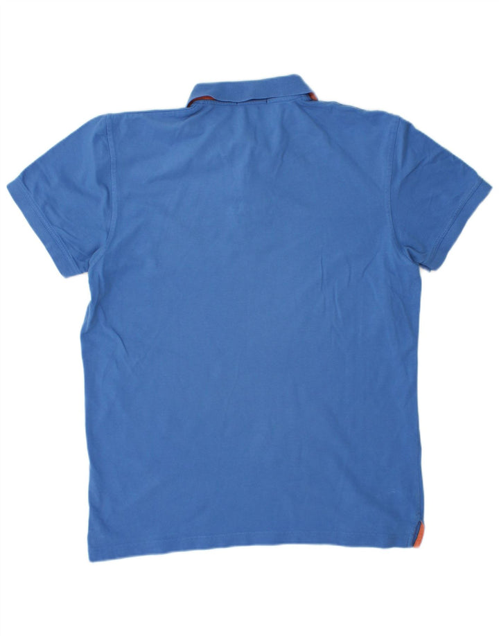 GANT Jungen-Poloshirt, 15–16 Jahre, groß, blaue Baumwolle