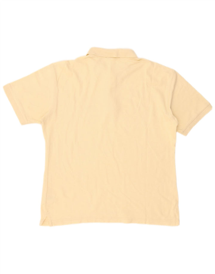Fila Herren Poloshirt mittelgelbe Baumwolle
