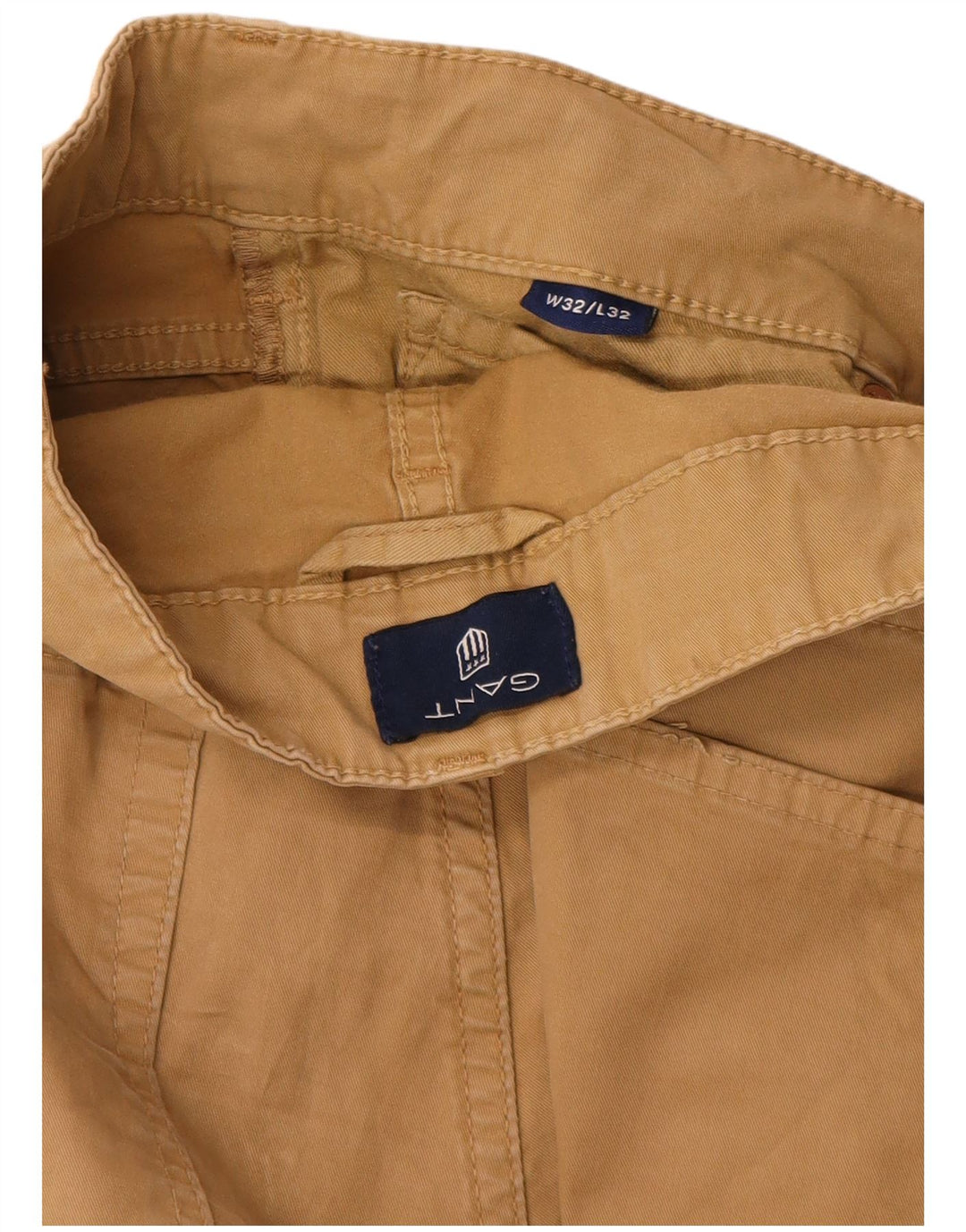Gant Herren gerade Freizeithose W32 L32 Beige