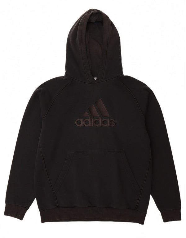 ADIDAS Kapuzenpullover mit Grafik für Jungen, 15–16 Jahre, Schwarz