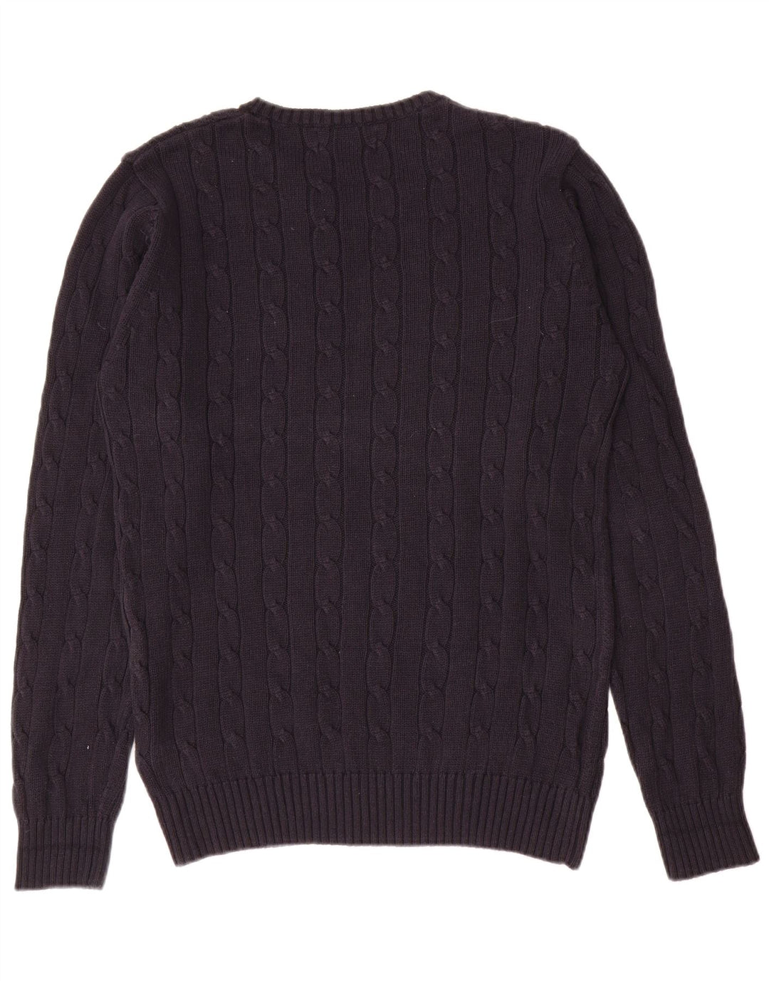 Marks & Spencer Herren Blue Harbour Pullover mit Rundhalsausschnitt, Größe S, Marineblau